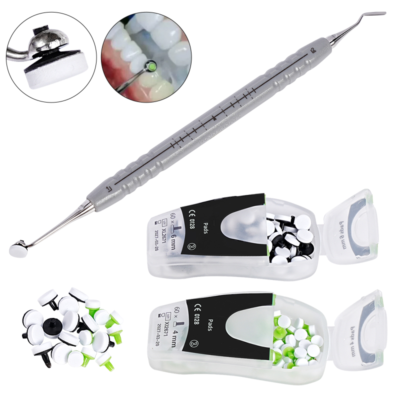 Teeth Whitening Kit With Light - Набор для пломбирования зубов композитной смолой: