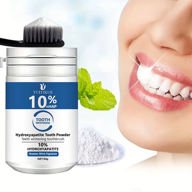 YUTIKUE 10% nHAP Зубной порошо – обзор и цена Teeth Whitening Diy