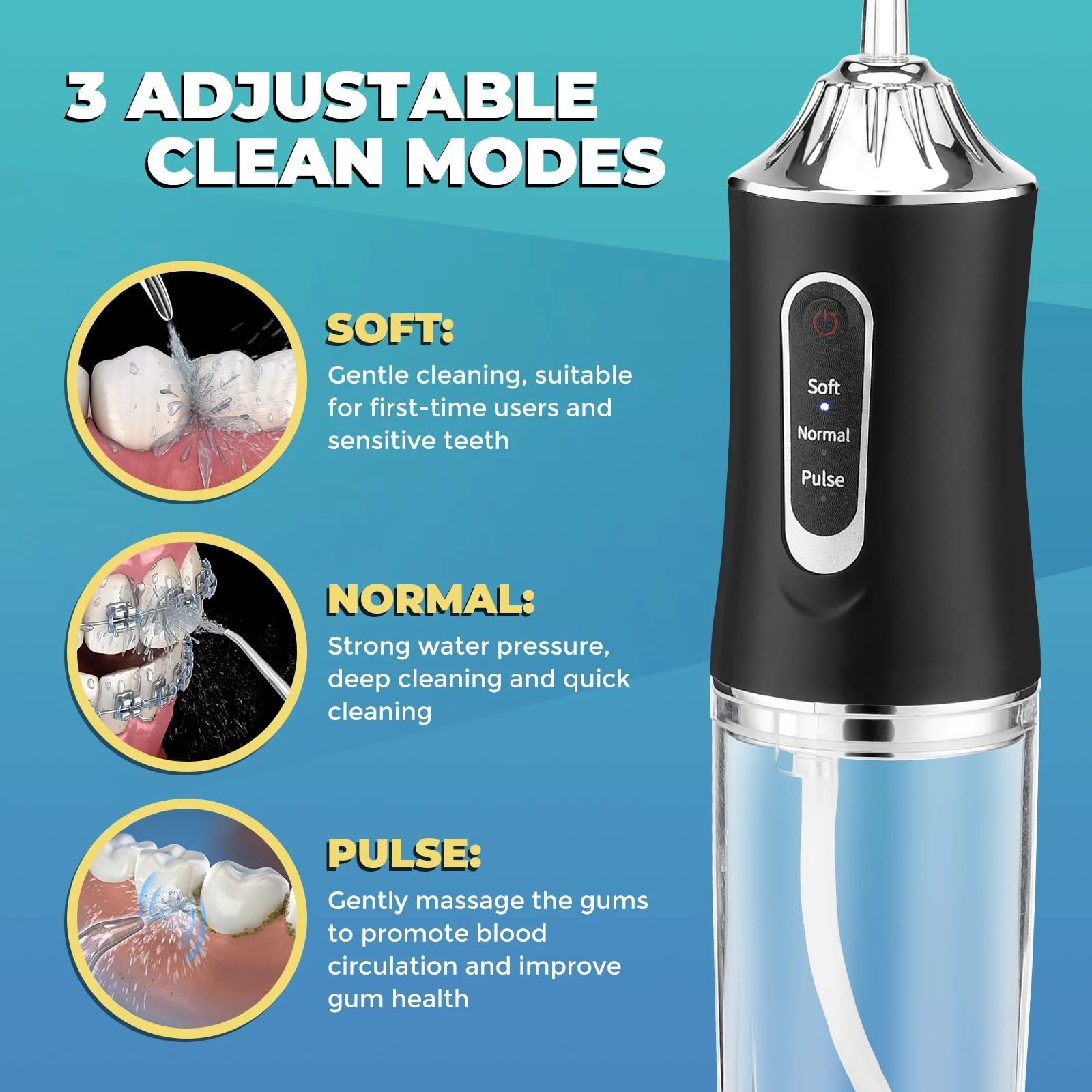 Портативный ирригатор для поло – обзор и цена Water Flosser Cordless