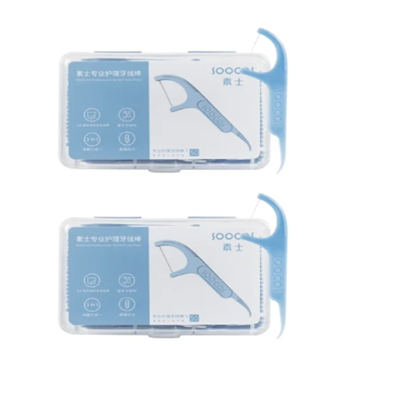 Зубные нити SOOCAS с пищевым в – обзор и цена Dental Floss Picks