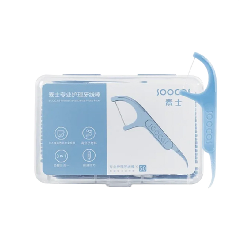 Зубные нити SOOCAS с пищевым в – обзор и цена Dental Floss Picks