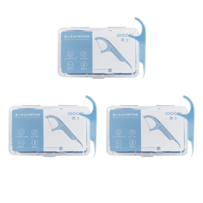 Зубные нити SOOCAS с пищевым в – обзор и цена Dental Floss Picks