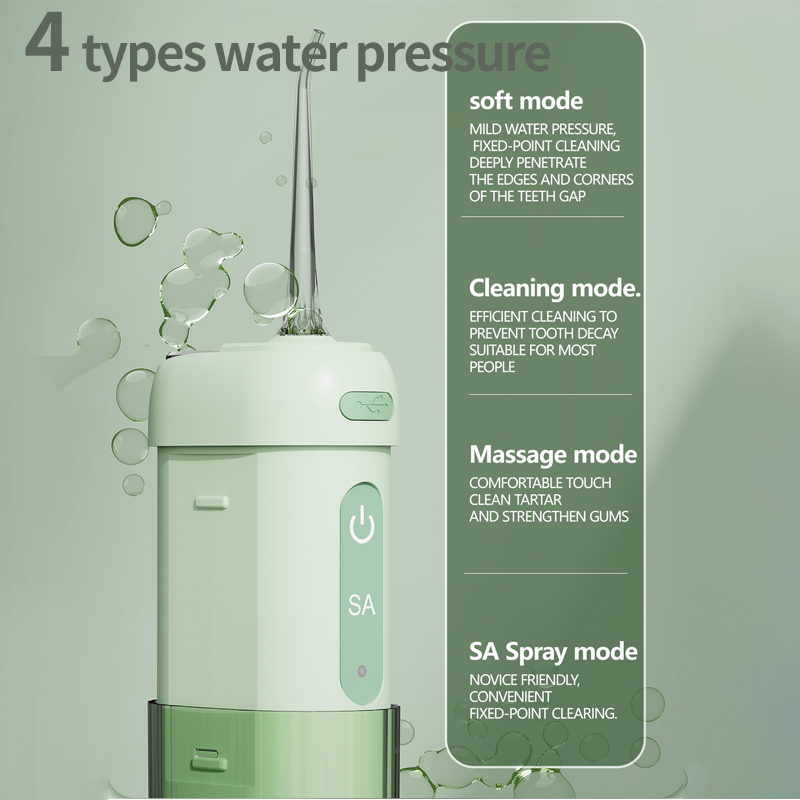 Электрический 4-режимный порта – обзор и цена Water Flosser Cordless