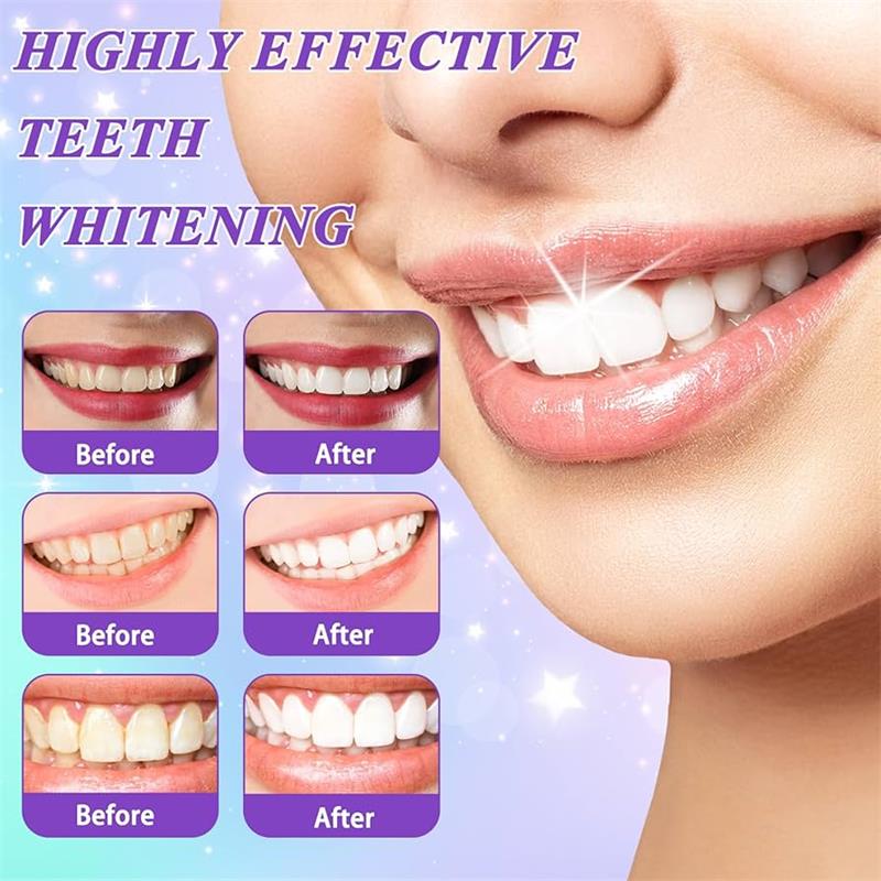 Зубная паста-мусс 9D Purple дл – обзор и цена Teeth Whitening Naturally