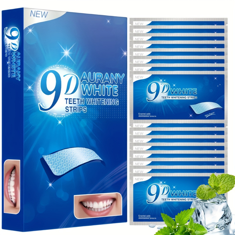 21 пара 9D белых полосок для о – обзор и цена Teeth Whitening Diy