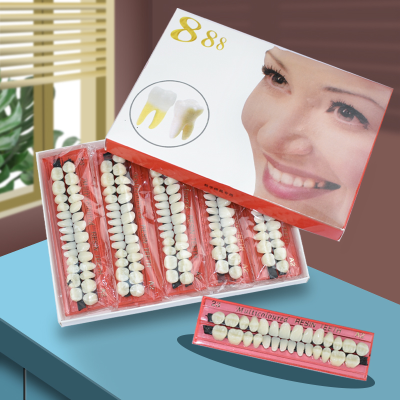 28-зубчатый набор зубных проте – обзор и цена Teeth Whitening Shade Guide