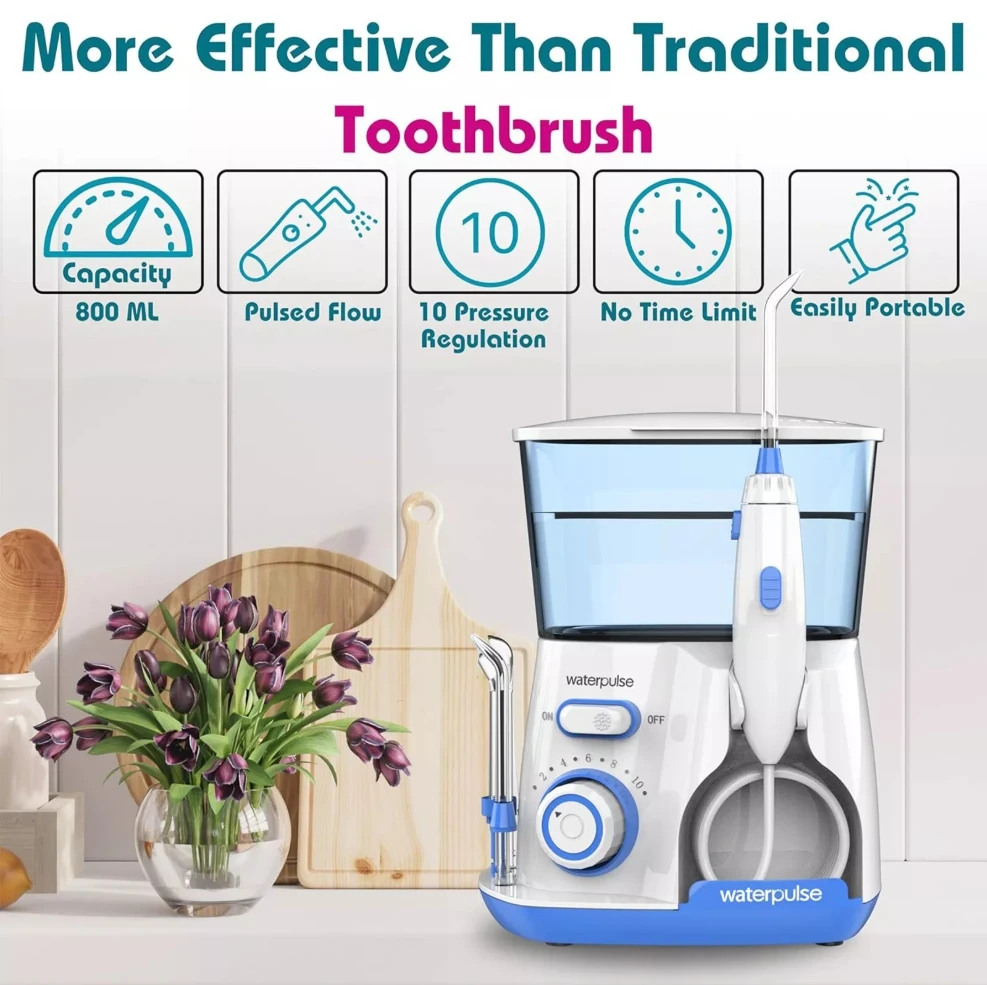 Электрический ирригатор Waterp – обзор и цена Water Flosser Cordless