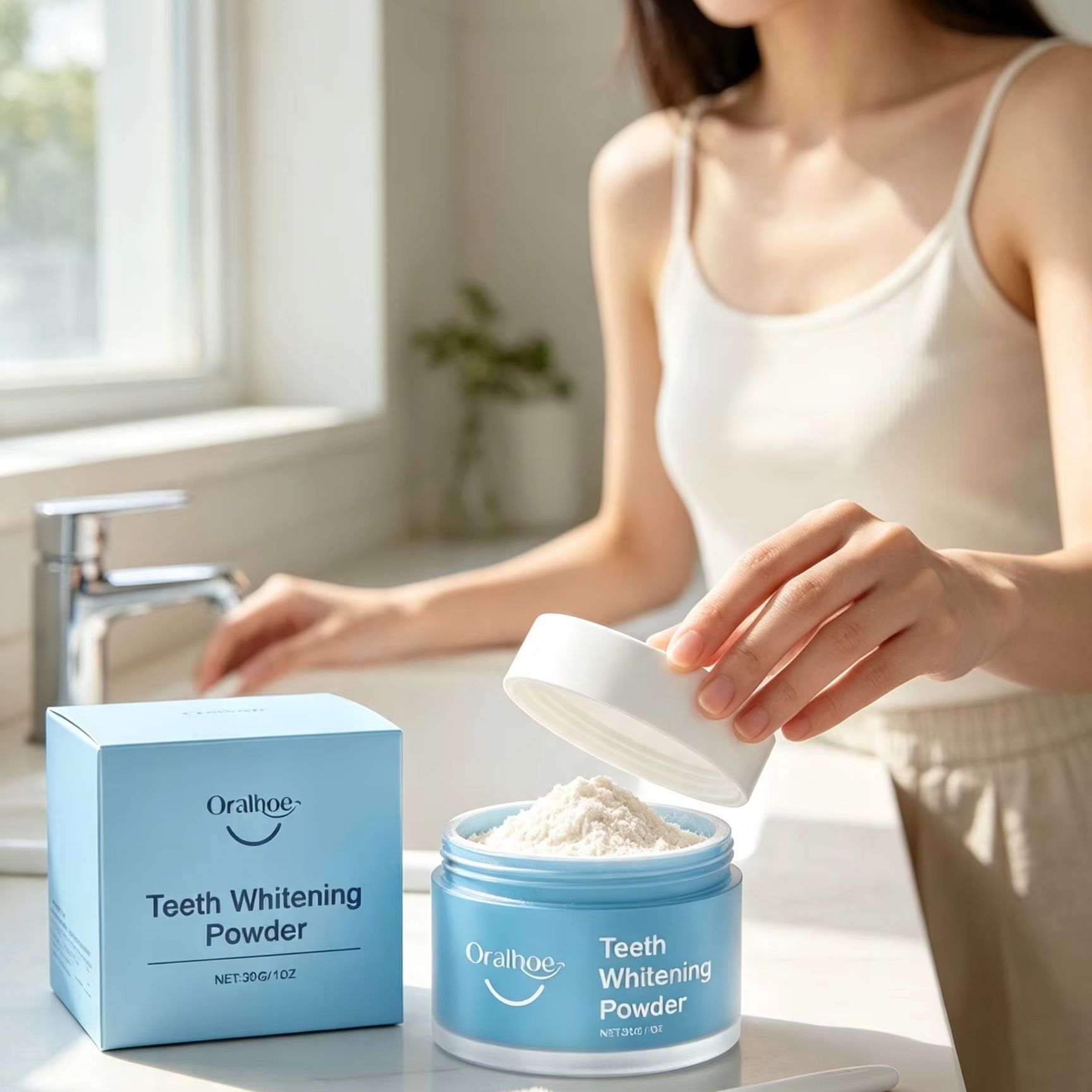 Зубной порошок Oralhoe для чис – обзор и цена Teeth Whitening Diy