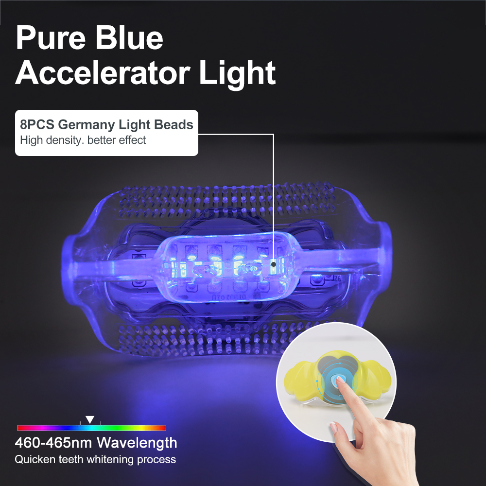 Домашний портативный перезаряж – обзор и цена Teeth Whitening Uv Light