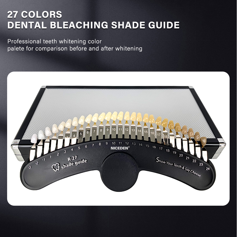 Набор для отбеливания зубов из – обзор и цена Teeth Whitening Shade Guide