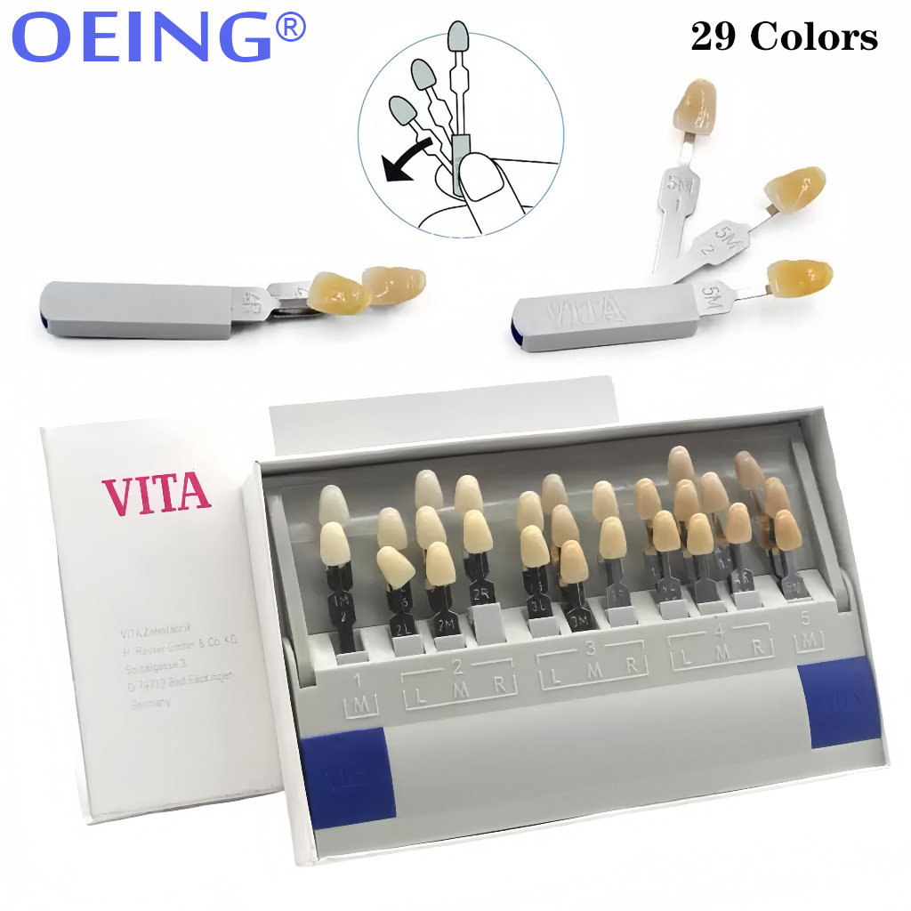 29/16 цветов, направляющая для – обзор и цена Teeth Whitening Shade Guide